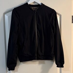 Lululemon Reversible Black Bomber Jacket